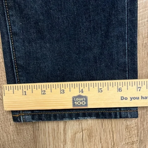 J.Crew Men's‎ Dark Wash Blue Jeans Slim Fit 32/30 - Picture 7 of 7